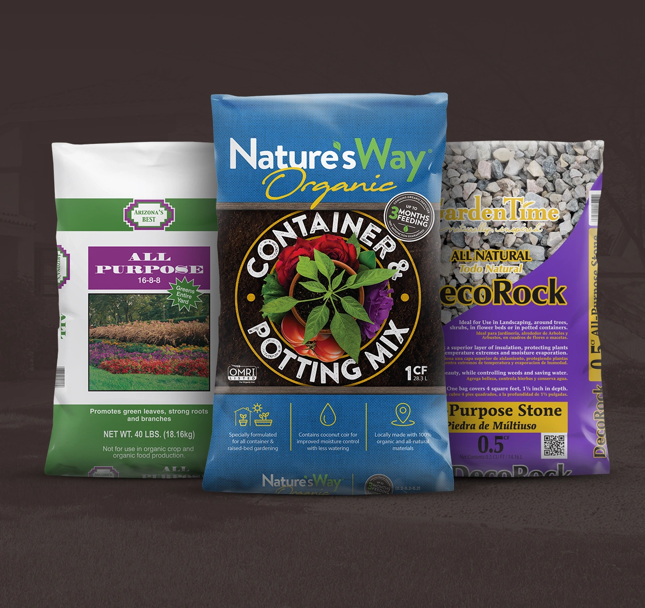 Photo of three Gro-Well bags